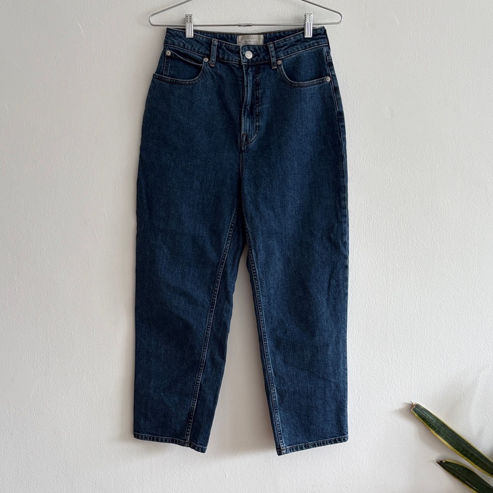 Everlane Women's Ankle & Cropped Jeans - Dark Blue